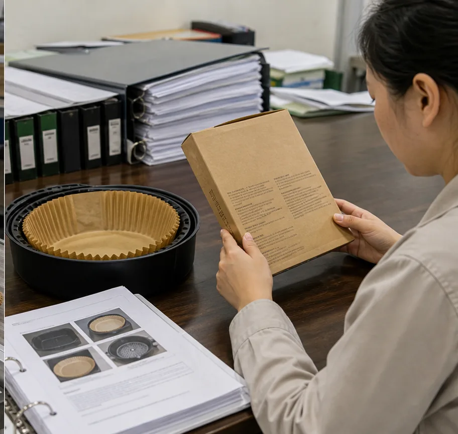 Air Fryer Liner Label Compliance: Private-Label Guide factory testing and shipment inspection