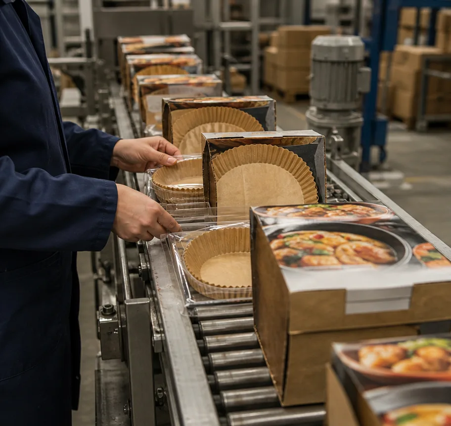 Air Fryer Liners for Frozen Food Brands: Supplier Guide