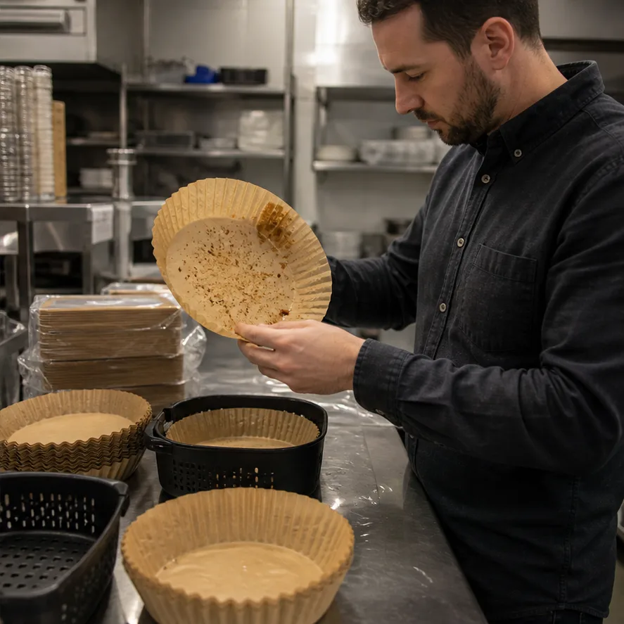 Air Fryer Liners for Restaurant Kitchens: Buyer Guide factory testing and shipment inspection