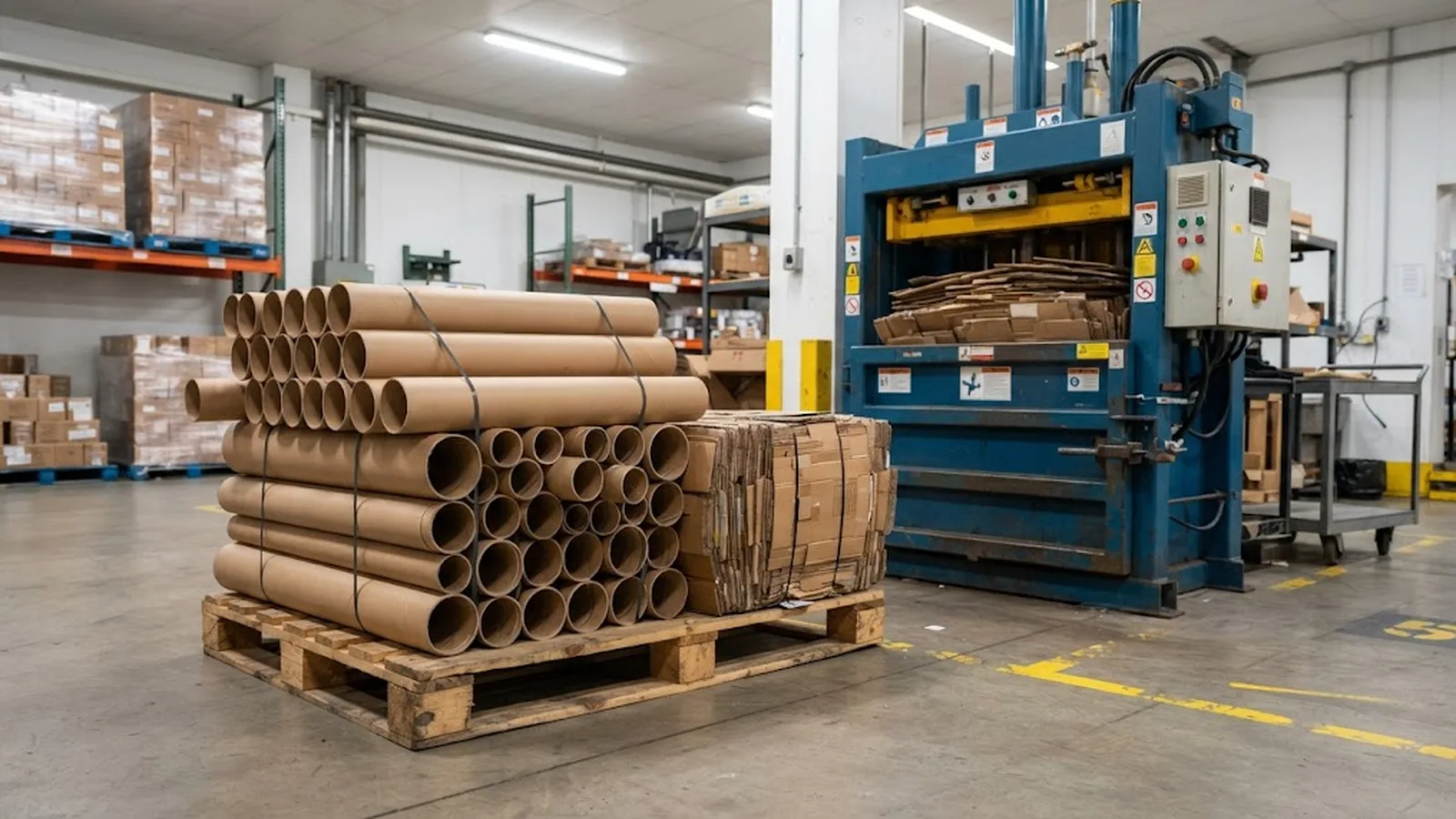 Recycling Baking Paper Cores and Reducing Packaging Waste in Wholesale Bakery Supply factory testing and shipment inspection