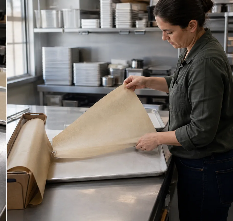 Baking Paper for Foodservice Sheet Pans: Buyer Guide factory testing and shipment inspection