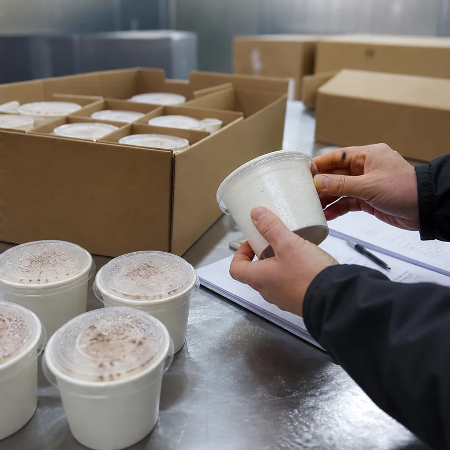Chilled Dessert Paper Cups: Wholesale Application Guide factory testing and shipment inspection