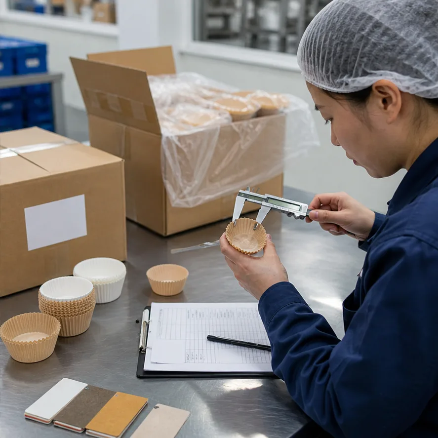 Contract Bakery Cup Suppliers: A Wholesale Evaluation Guide factory testing and shipment inspection