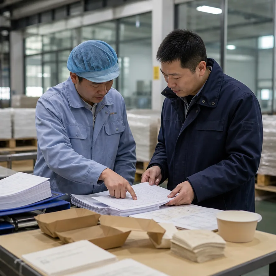 GMP for Food Paper Packaging: Supplier Audit Guide factory testing and shipment inspection