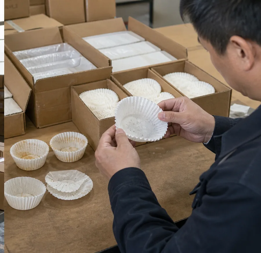Humidity-Resistant Cupcake Liners: Buyer Specification Guide factory testing and shipment inspection