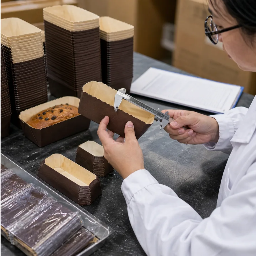 Mini Loaf Cake Liners Wholesale: Buyer Application Guide factory testing and shipment inspection