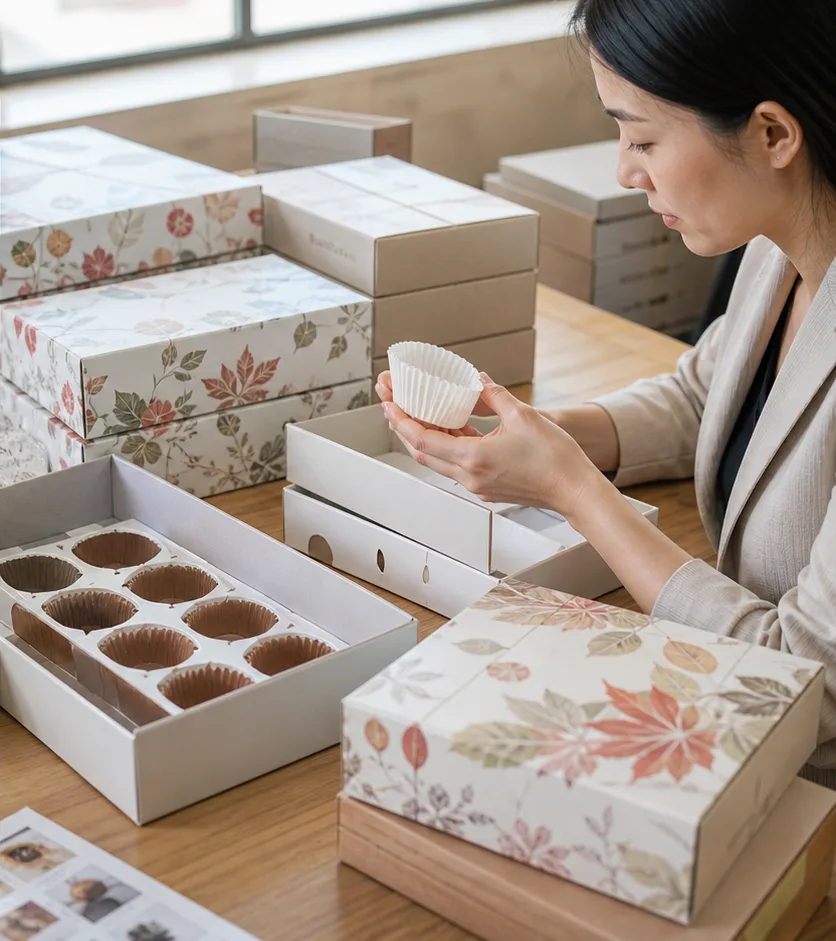 Paper Baking Cups for Gift Boxes: Wholesale Guide factory testing and shipment inspection