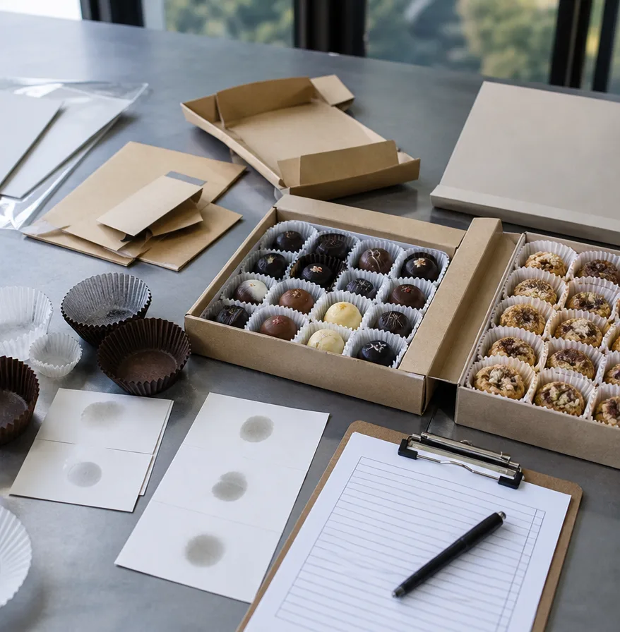 Paper Liners for Confectionery Trays: Wholesale Guide factory testing and shipment inspection