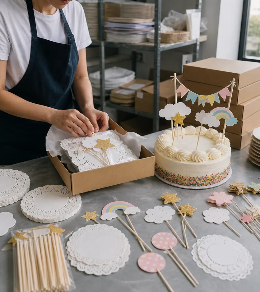 Paper Party Accessories for Cake Kits: Wholesale Guide