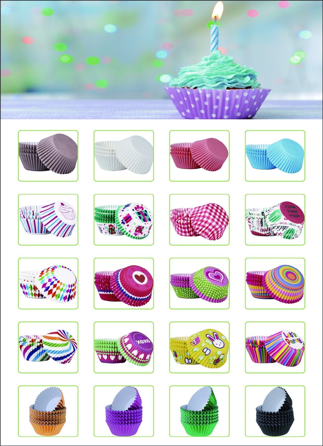 Bakery and confectionery application for LANGMAI products